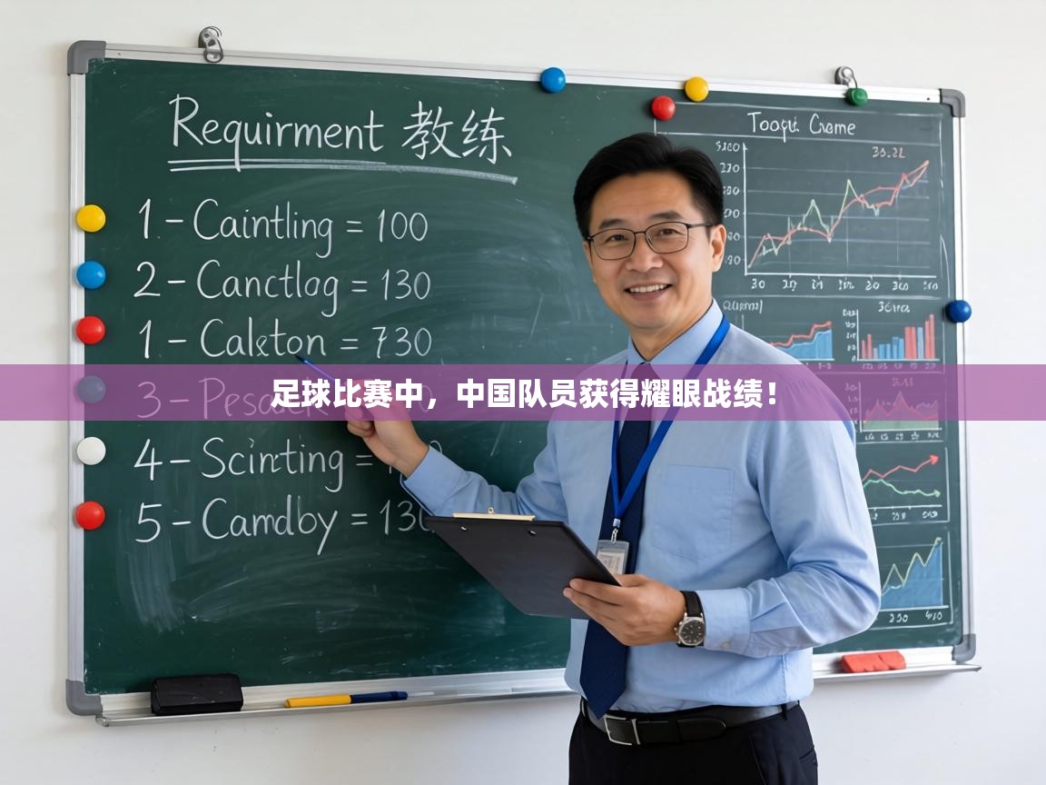 足球比赛中，中国队员获得耀眼战绩！  第1张