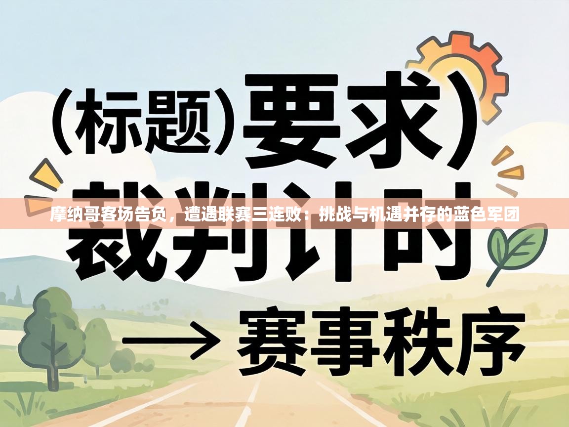 摩纳哥客场告负,遭遇联赛三连败:挑战与机遇并存的蓝色军团 第2张